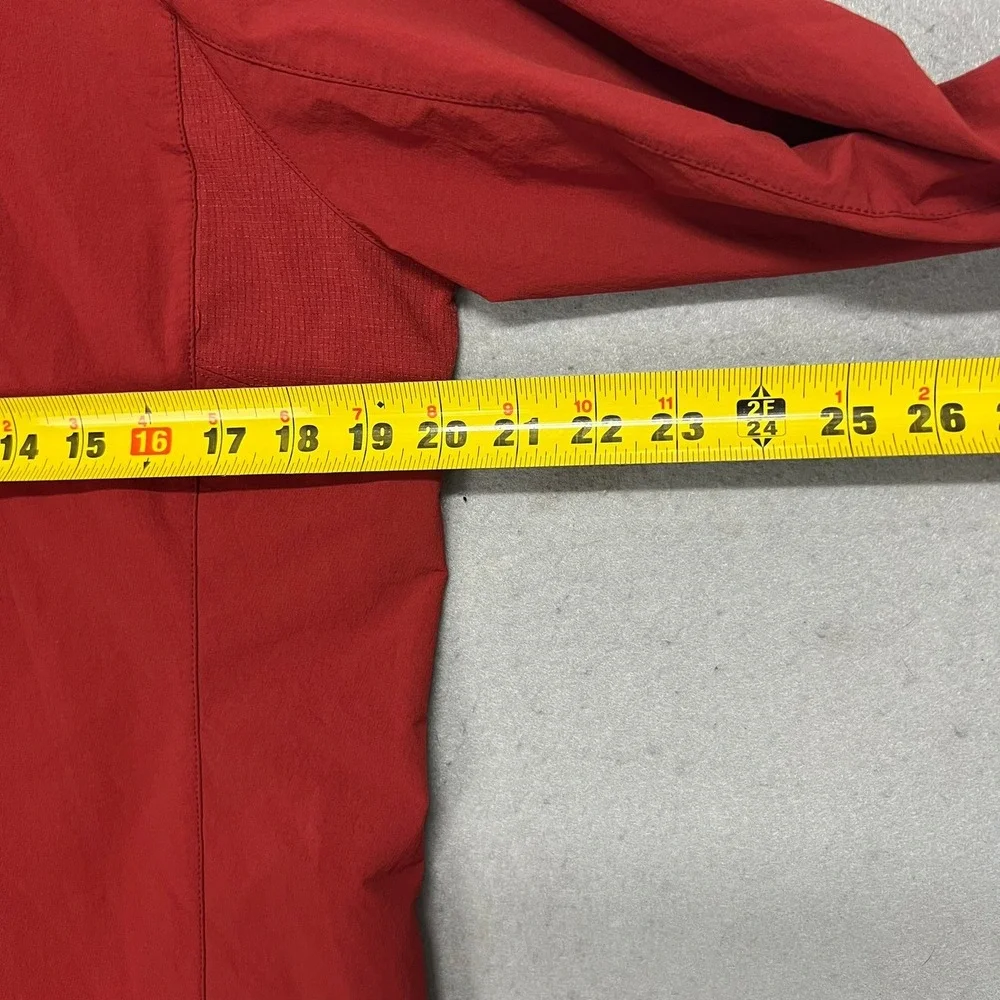Kuhl Mens The One Hoody Red Full Zip Technical Hooded Jacket Size S